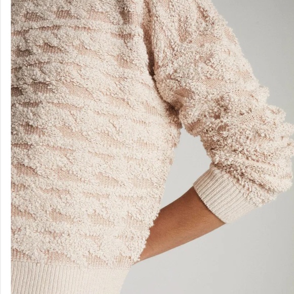 Reiss - Otto Textured Cream Sweater/Jumper - Picture 7 of 7